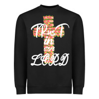 Black Trust In The Lord Heavyweight Sweatshirt - Bettercallsaul