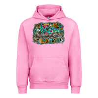 Fuchsia Pink hot mom summer Urban Hoodie - CowhideDigitalArt