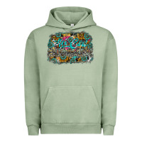 Pigment Oil Green hot mom summer Urban Hoodie - CowhideDigitalArt
