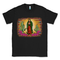 Black western our lady of Guadalupe Classic Tee - JahusDesignShop