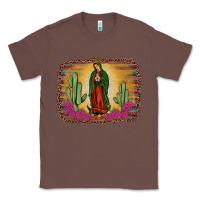 Chestnut western our lady of Guadalupe Classic Tee - JahusDesignShop