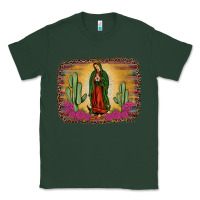 Sports Green western our lady of Guadalupe Classic Tee - JahusDesignShop