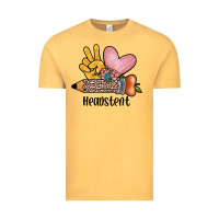 Vintage Mustard peace love headstent Vintage Tee - JahusDesignShop