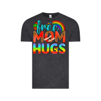 Vintage Black Pride LGBTQ Free Mom Hugs Vintage Tee - BundleAndBundleShop