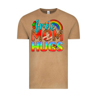 Vintage Camel Pride LGBTQ Free Mom Hugs Vintage Tee - BundleAndBundleShop