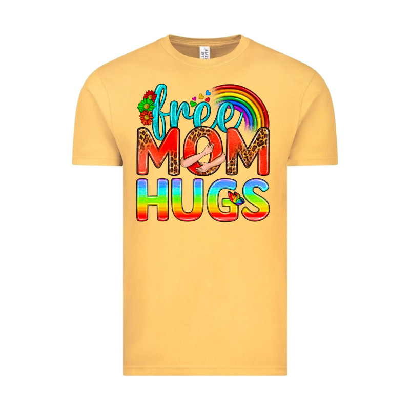 Pride Lgbtq Free Mom Hugs Vintage Tee by BundleAndBundleShop | Teevron