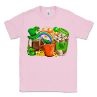 Bubblegum Pink St. Patricks Day Coffee Cups Classic Tee - BundleAndBundleShop
