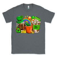 Charcoal Heather St. Patricks Day Coffee Cups Classic Tee - BundleAndBundleShop