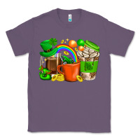 Lavender St. Patricks Day Coffee Cups Classic Tee - BundleAndBundleShop