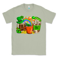 Matcha St. Patricks Day Coffee Cups Classic Tee - BundleAndBundleShop