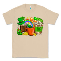 Mushroom St. Patricks Day Coffee Cups Classic Tee - BundleAndBundleShop