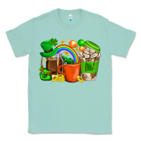 Seafoam St. Patricks Day Coffee Cups Classic Tee - BundleAndBundleShop