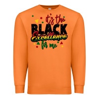 Carrot It's the black excellence for me Premium Sweatshirt - FaDigitalArtStudio