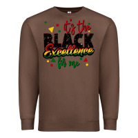 Chestnut It's the black excellence for me Premium Sweatshirt - FaDigitalArtStudio