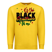 Lemon It's the black excellence for me Premium Sweatshirt - FaDigitalArtStudio