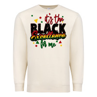 Sandshell It's the black excellence for me Premium Sweatshirt - FaDigitalArtStudio