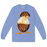 Colony Blue Chick with Leopard Eggshell Long Sleeve Tee - Bettercallsaul