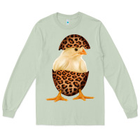 Matcha Chick with Leopard Eggshell Long Sleeve Tee - Bettercallsaul
