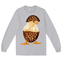 Moon Dust Chick with Leopard Eggshell Long Sleeve Tee - Bettercallsaul