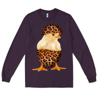 Plum Chick with Leopard Eggshell Long Sleeve Tee - Bettercallsaul