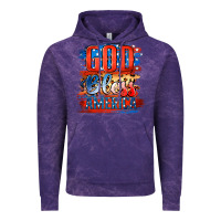 Cloud Purple God Bless America Vintage Hoodie - Jasminsmagicworld