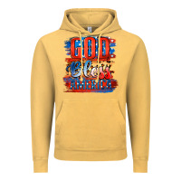 Vintage Mustard God Bless America Vintage Hoodie - Jasminsmagicworld