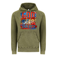 Vintage Olive God Bless America Vintage Hoodie - Jasminsmagicworld