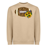 Mushroom Leopard Print Footbal Heavyweight Sweatshirt - Bettercallsaul