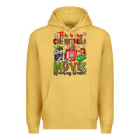 Antique Gold this is my christmas movie watching blanket Premium Hoodie - OliviaCreatesArt