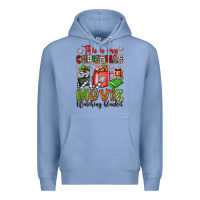 Colony Blue this is my christmas movie watching blanket Premium Hoodie - OliviaCreatesArt
