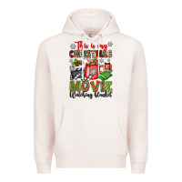 Pale Pink this is my christmas movie watching blanket Premium Hoodie - OliviaCreatesArt