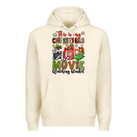 Sandshell this is my christmas movie watching blanket Premium Hoodie - OliviaCreatesArt