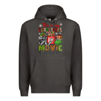 Smoke this is my christmas movie watching blanket Premium Hoodie - OliviaCreatesArt