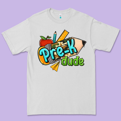 Pre K Dude Premium Tee Designed By Jasminsmagicworld