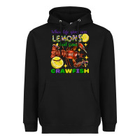 Black when life gives you lemons boil some crawfish mard Heavyweight Hoodie - FaDigitalArtStudio
