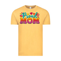 Vintage Mustard Proud Mom Lesbian Vintage Tee - BundleAndBundleShop