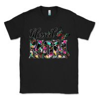 Black blessed mom Classic Tee - SublimationCraftShop