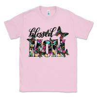 Bubblegum Pink blessed mom Classic Tee - SublimationCraftShop