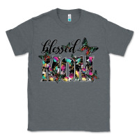 Charcoal Heather blessed mom Classic Tee - SublimationCraftShop