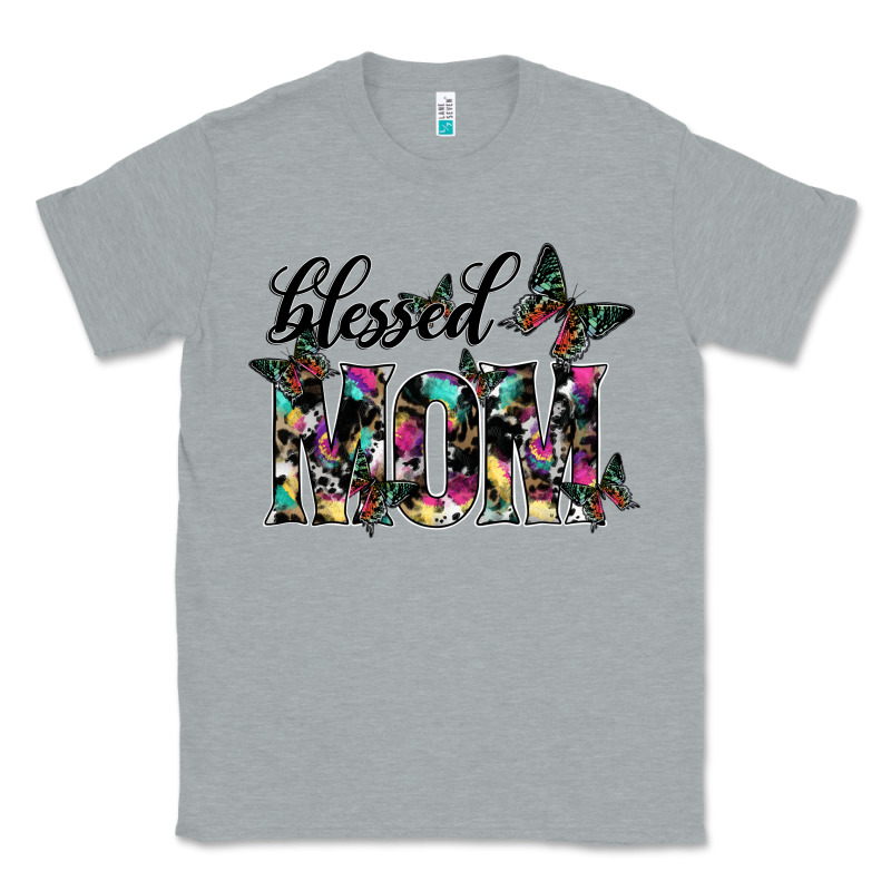 Blessed Mom Classic Tee by SublimationCraftShop | Teevron