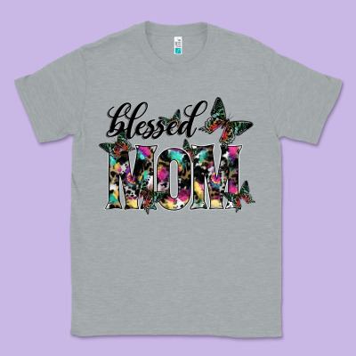 Blessed Mom Classic Tee Designed By Sublimationcraftshop