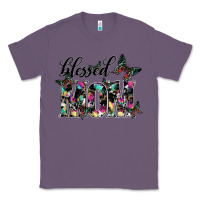 Lavender blessed mom Classic Tee - SublimationCraftShop