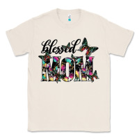 Natural blessed mom Classic Tee - SublimationCraftShop