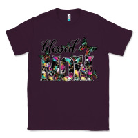 Plum blessed mom Classic Tee - SublimationCraftShop
