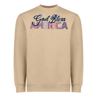 Mushroom God Bless America Heavyweight Sweatshirt - Bettercallsaul