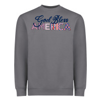 God Bless America Heavyweight Sweatshirt | Teevron