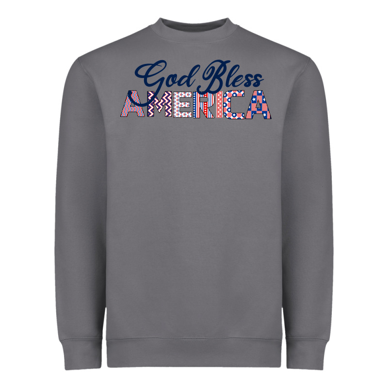God Bless America Heavyweight Sweatshirt by Bettercallsaul | Teevron
