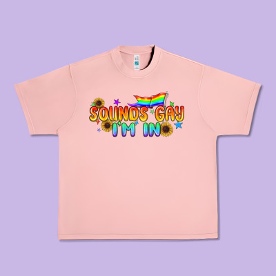 Sounds Gay I'm In Pride Lgbtq Urban Heavy Tee Designed By Bundleandbundleshop