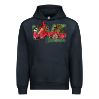 Navy Love Summer Urban Hoodie - CowhideDigitalArt