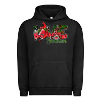 Pigment Black Love Summer Urban Hoodie - CowhideDigitalArt